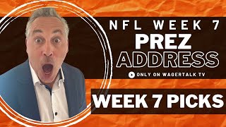 2024 NFL Week 7 Predictions  NFL Picks on EVERY Week 7 Game  NFL Prezidential Address [upl. by Anomahs]