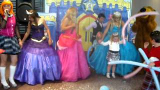 SHOWquotBARBIE ESCUELA DE PRINCESASquot TEL24516210 ANDROS FIESTA INTERLOMAS MEXICO DF [upl. by Arianne]