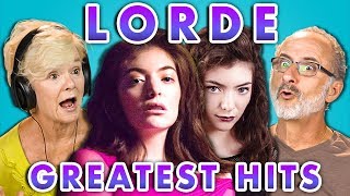 ELDERS READ LORDE’S HIT SONGS React [upl. by Rorry296]