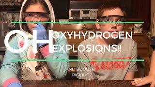 oxyhydrogen explosions [upl. by Sabine]