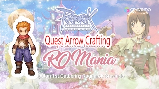 Quest Arrow Crafting NPC nya ilang sampe bikin grup pencari   Ragnarok Online Indonesi Gravindo [upl. by Aikas591]