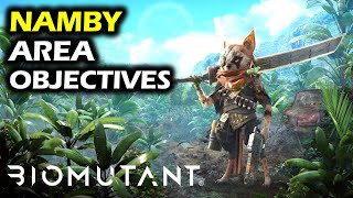 Namby Superb Loot Location  Area Objectives  Biomutant Collectibles Guide amp Walkthrough [upl. by Anilave]