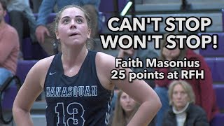 Manasquan 50 Rumson Fair Haven 35  Faith Masonius 25 points [upl. by Mariam]