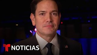 Rubio impresionado con el voto latino Envía mensaje a quienes le temen a Trump  Noticias Telemundo [upl. by Nitniuq]