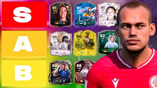 RANKING THE BEST META MIDFIELDERS IN EA FC 24 🔥 EA FC 24 Ultimate Team Tier List January [upl. by Jehius232]