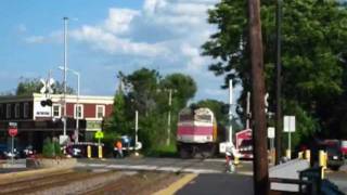 West Medford Train Action wTNT314519 [upl. by Aicenaj950]