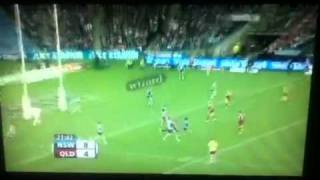 Israel folau origin try [upl. by Tedman54]