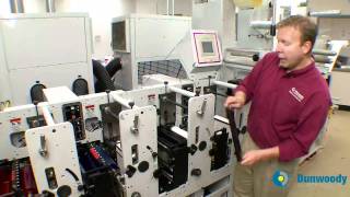 Flexographic Printing Part 4 Ink Up  Plate Cylinder Installation Shawn Oetjen [upl. by Pack]