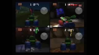 Conkers Bad Fur Day Multiplayer Tank 4 Players [upl. by Ahsinuq]