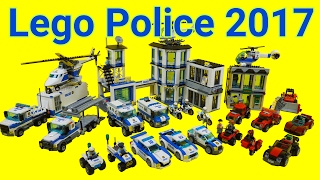 Lego Police car Toys 2017  60135  60143 All Time Lapse Stopmotion Build [upl. by Lasyrc636]