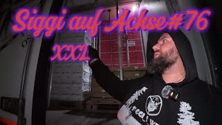 Großmarkt Geschichten Eis und wenig Schlaf Siggi auf Achse76 Der LKW Vlog [upl. by Annoirb]