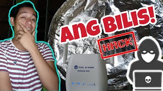 PAMPALAKAS NG GLOBE AT HOME PREPAID WIFI  HACK  KUYA JHE [upl. by Aymik998]