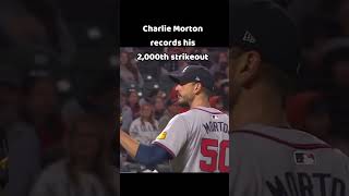 Charlie Morton records his 2000th strikeout [upl. by Townie299]