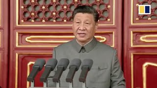 WATCH LIVE Chinese President Xi speaks at Communist Party centenary [upl. by Rfinnej]