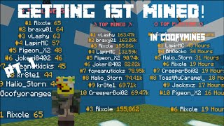 GETTING 1 TOP MINED ON GOOFYMINES PT 1 [upl. by Nitnert292]