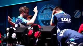 ESL One Cologne 2014 LDLCs winning moment vs Virtuspro [upl. by Stronski]