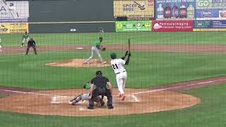 Samuel Basallo Catcher Delmarva Shorebirds [upl. by Tnecnivleahcim52]