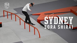 Sora Shirais first SLS Win  SLS Sydney 2024  Best Tricks [upl. by Safko745]