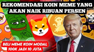 5 Koin meme yang harus kalian beli  koin crypto yang menjanjikan 2024  koin crypto potensial [upl. by Virgina]