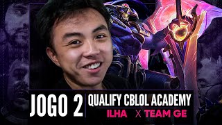 IDL ACADEMY x TEAM GE  Qualify Academy  Semifinal  JOGO 2  MD3 [upl. by Thomajan]