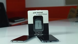 iDUOS UNBOXING AND REVIEW  DUAL SIM ADAPTER TO USE 2 SIM CARDS ON Any IPHONE [upl. by Sleinad]