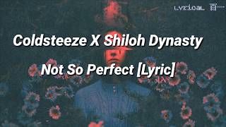 Coldsteeze  not so perfect ft Shiloh Dynasty Lyric [upl. by Ativad]