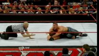 WWE Raw 21510 John Cena vs Triple H Part 33 HQ [upl. by Nylteak]