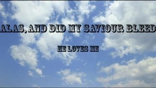 Amish Mennonite Singing Alas and Did My Saviour Bleed  He Loves Me Lyrics inc [upl. by Amaris72]