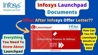 HOW TO FILL INFOSYS LAUNCHPAD  LAUNCHPAD COMPLETE PROCESS COMPLETE VIRTUAL ONBOARDING PROCESS [upl. by Karry]