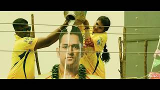 Csk theme song 2018 vanakkam chennai song [upl. by Syck]