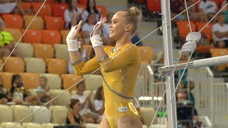 Angelina Melnikova RUS  Uneven bars  Allaround Final  Russian Cup 2023 [upl. by Durwin865]