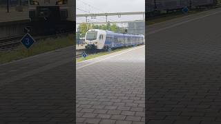 Arriva Limburg FLIRT 556 komt aan op station Heerlen [upl. by Anjanette]