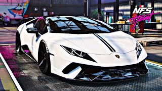 Lamborghini Huracan Performante Customisation and gameplay NeedForspeed HEAT [upl. by Milman]