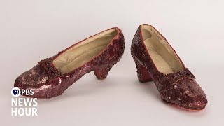 Wizard of Oz ruby slippers once stolen in museum heist now up for auction [upl. by Scoville]