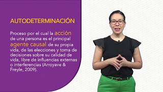 Autodeterminación en personas jóvenes y adultas con discapacidad [upl. by Bundy]