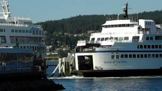 BC Ferries Queen of Cowichan Docking in Nanaimo [upl. by Odicalp]