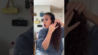 I almost gave up halfway through 😅 hairtok heatlesscurls grwm [upl. by Berardo229]