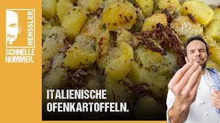 Schnelles Italienische Ofenkartoffeln Rezept von Steffen Henssler [upl. by Loretta662]