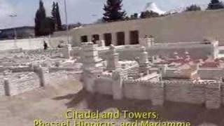 Model of Jerusalem ca 66 CE at the Israel Museum [upl. by Aiclef771]