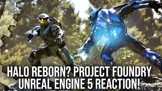 DF Direct Special Halo Evolved Project Foundry Demo  Studio Changes Reaction [upl. by Yot]