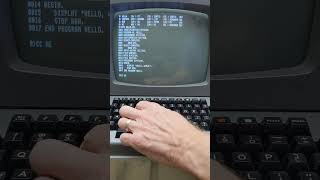 Sample COBOL Program being compiled by Nevada COBOL 21 on a Heathkit H89 computer running CPM 22 [upl. by Abernathy]