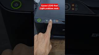 Epson L3210 L3250 L3110 L3150 Red Light problem reset Error Red Light blinking Reset [upl. by Nyvrem338]