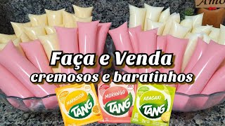 GELADINHO CREMOSO DE TANG FAÇA E VENDA [upl. by Fawne472]