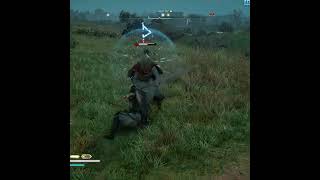 Assassins Creed Valhalla Carolingian Longsword Combat Moments with Master Eivor shorts gaming [upl. by Eletnahs]