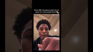 NBA Youngboy 😂 nbayoungboy nbayoungboytypebeat shortsvideo shorts funny hilarious [upl. by Ahsitul]