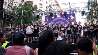 Patricio Fontanet dio recital en el Obelisco en aniversario de la masacre de Cromañón [upl. by Asilet]