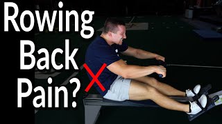 Low Back Pain with Rowing Crossfit Pain [upl. by Ceil]