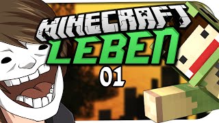 MINECRAFT LEBEN ☆ 01  EIN NEUES LEBEN ☆ Minecraft Leben [upl. by Charisse150]