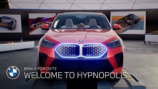 BMW × Fortnite Welcome to Hypnopolis  Full Trailer with the new BMW iX2 [upl. by Annoid]