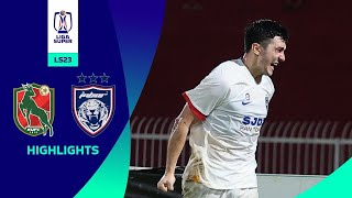 Kelantan United FC 02 Johor Darul Tazim  LS23  Highlights Liga Super 2023 [upl. by Enaerb]